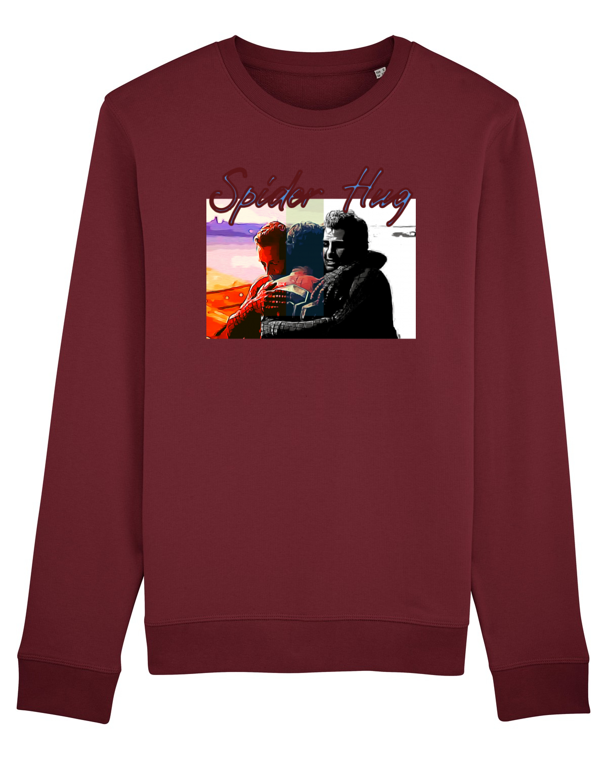 Bluză mânecă lungă Unisex Rise Burgundy