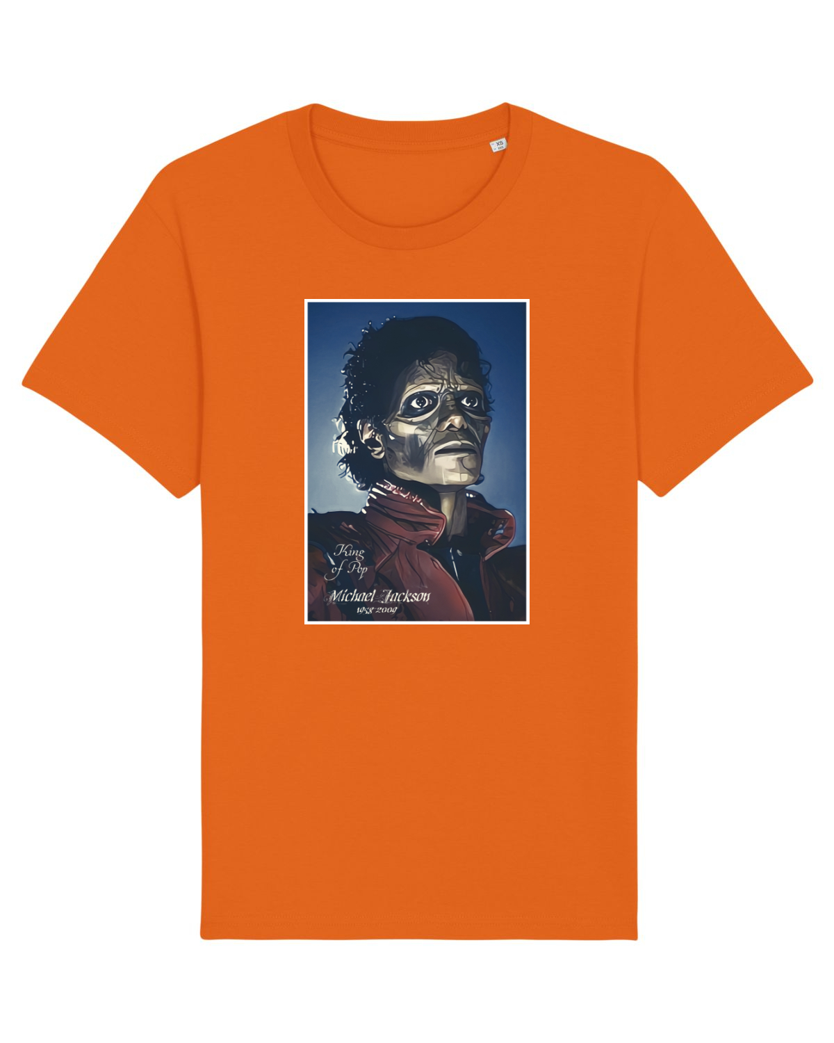 Tricou mânecă scurtă Unisex Rocker Bright Orange