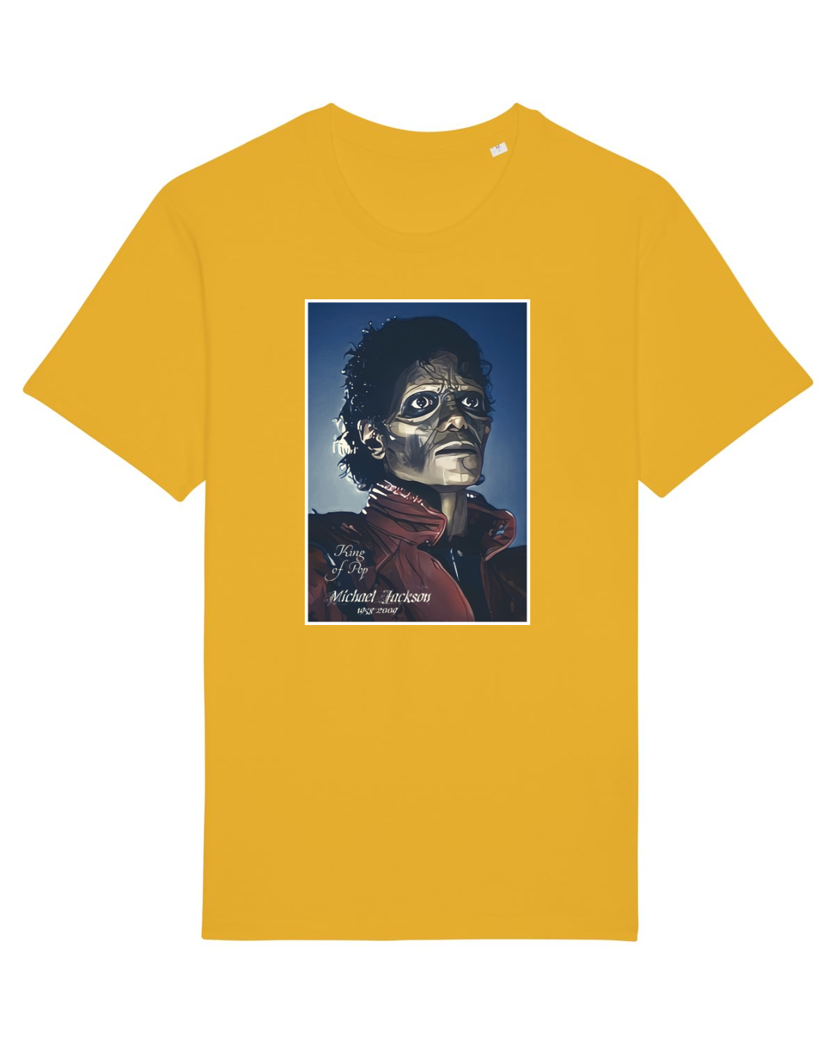 Tricou mânecă scurtă Unisex Rocker Spectra Yellow