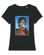 Michael Jackson Tricou mânecă scurtă guler larg fitted Damă Expresser