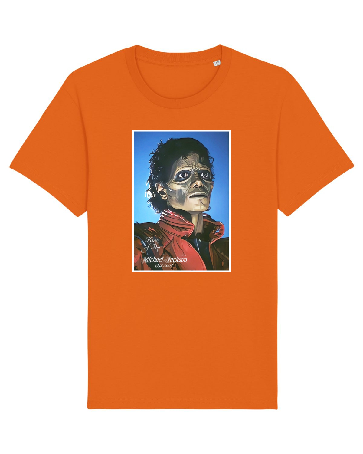 Tricou mânecă scurtă Unisex Rocker Bright Orange