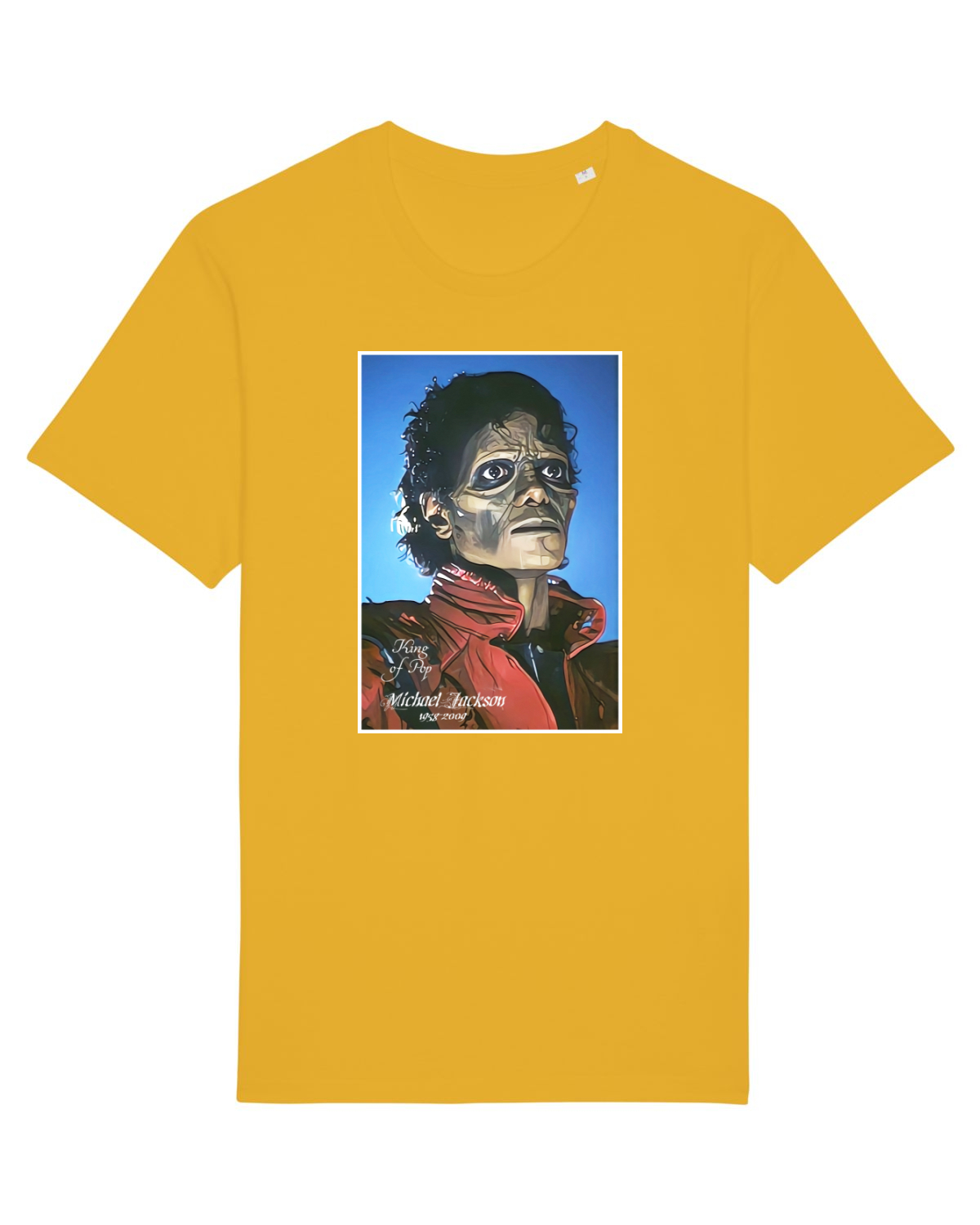Tricou mânecă scurtă Unisex Rocker Spectra Yellow