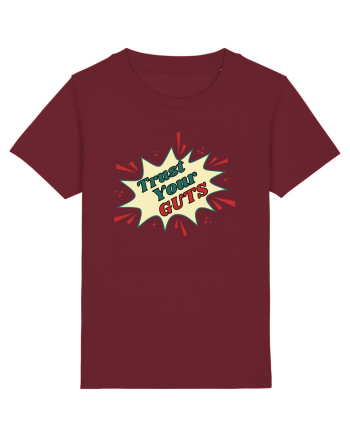 Pop Art  Burgundy