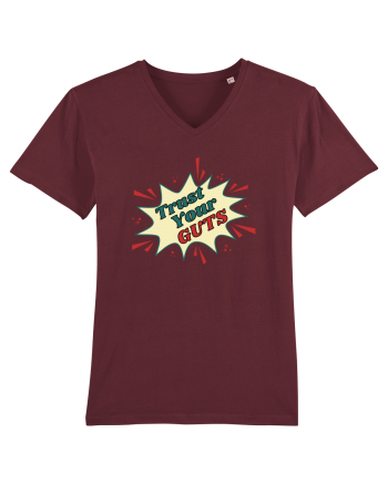 Pop Art  Burgundy