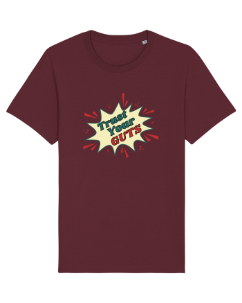 Pop Art  Burgundy