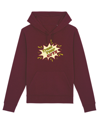 Pop Art  Burgundy