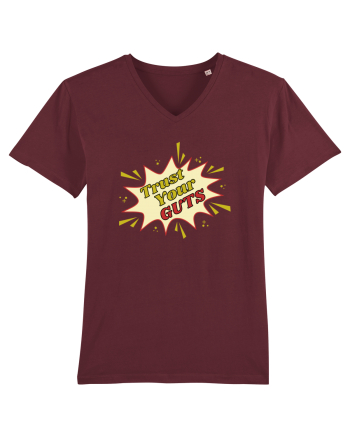 Pop Art  Burgundy