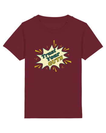 Pop Art  Burgundy