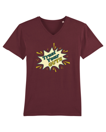 Pop Art  Burgundy