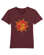 Pop Art  Tricou mânecă scurtă guler V Bărbat Presenter