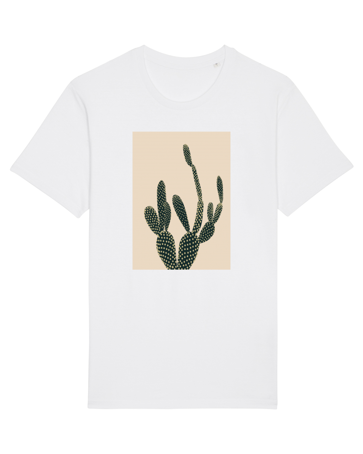 Tricou mânecă scurtă Unisex Rocker White
