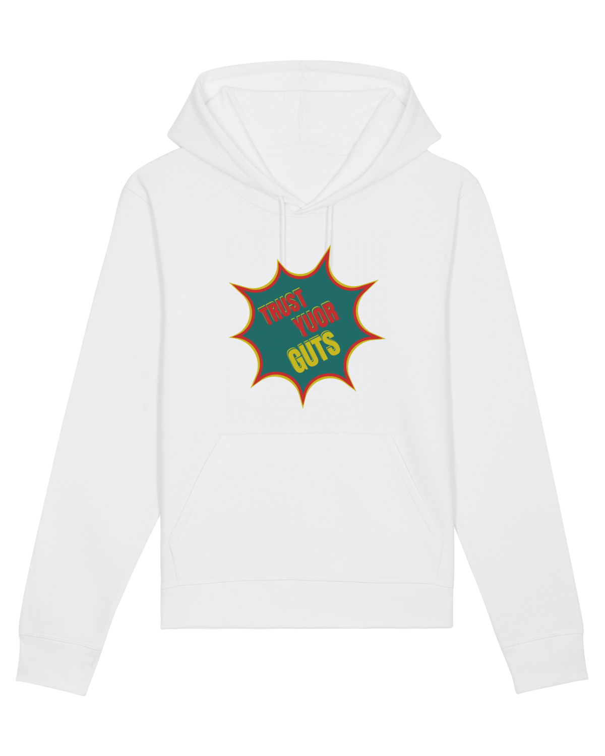 Hanorac Unisex Drummer White