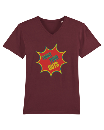 Pop Art  Burgundy