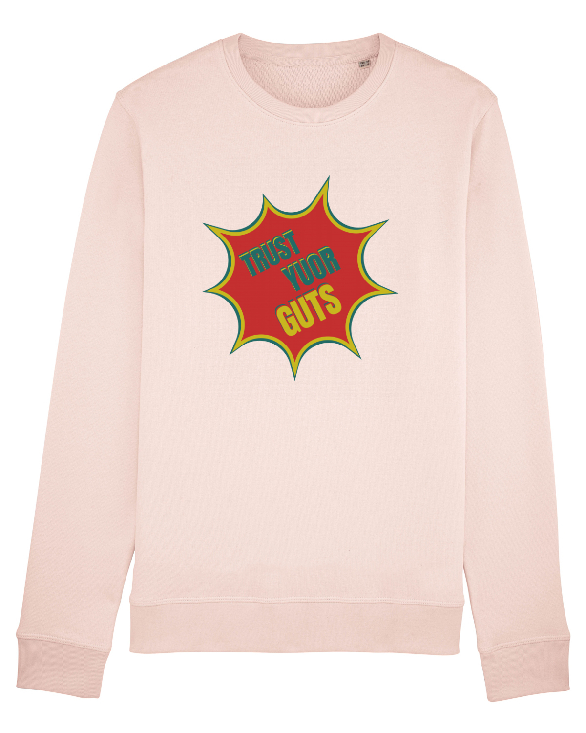 Bluză mânecă lungă Unisex Rise Candy Pink