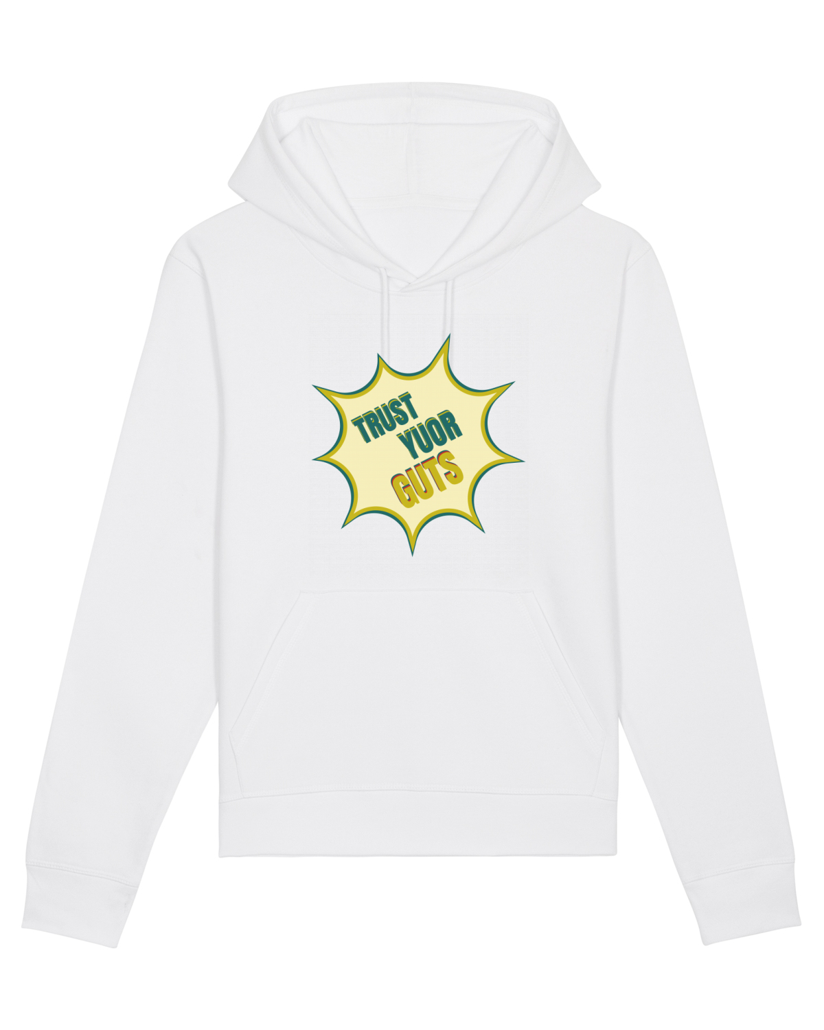 Hanorac Unisex Drummer White