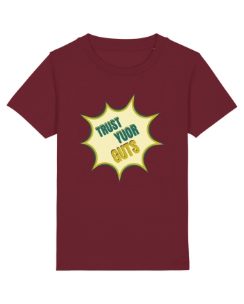 Pop Art  Burgundy
