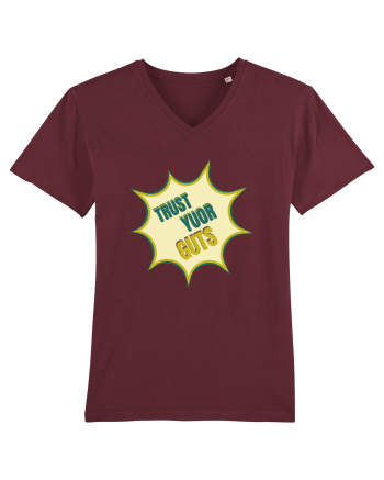 Pop Art  Burgundy