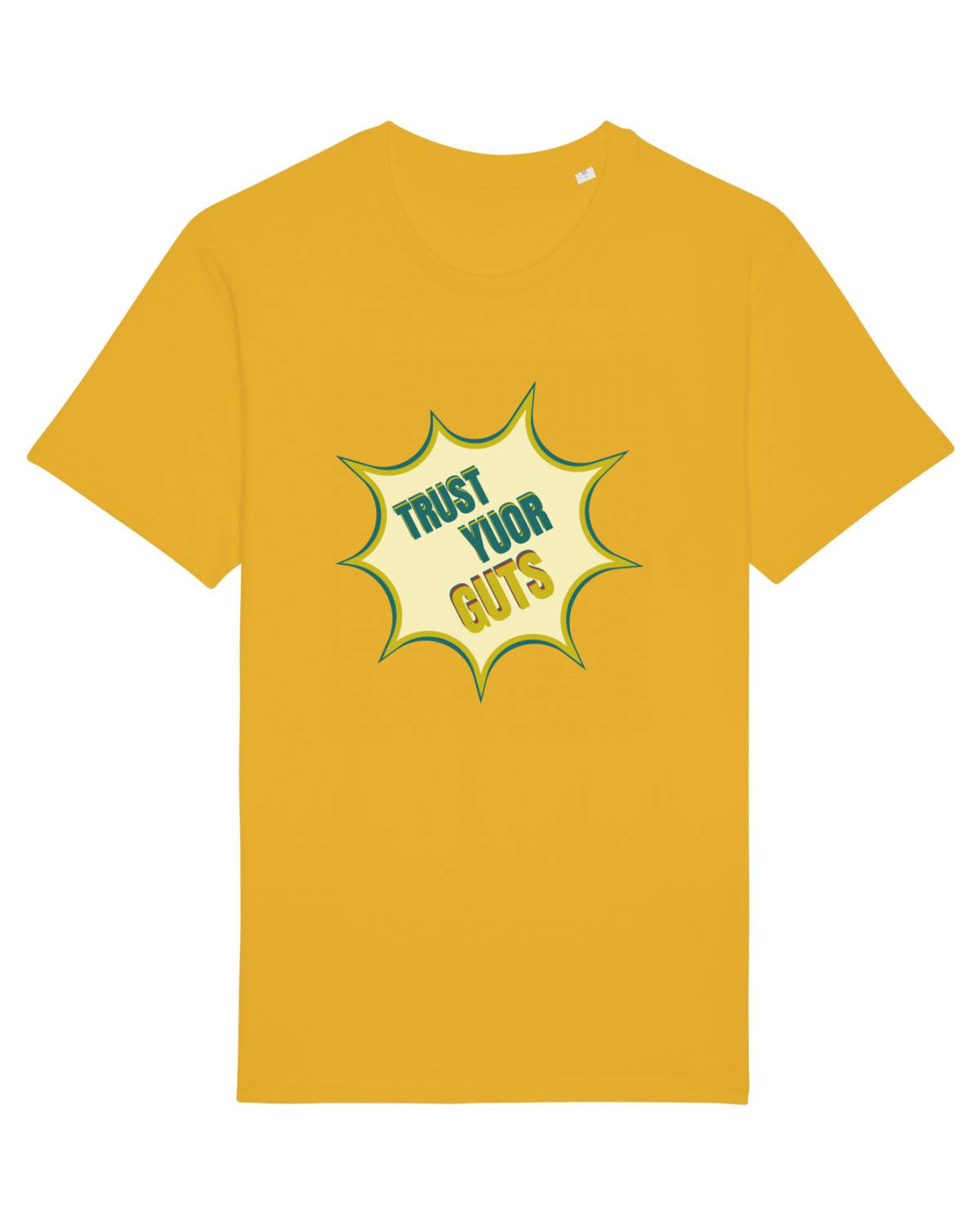 Tricou mânecă scurtă Unisex Rocker Spectra Yellow