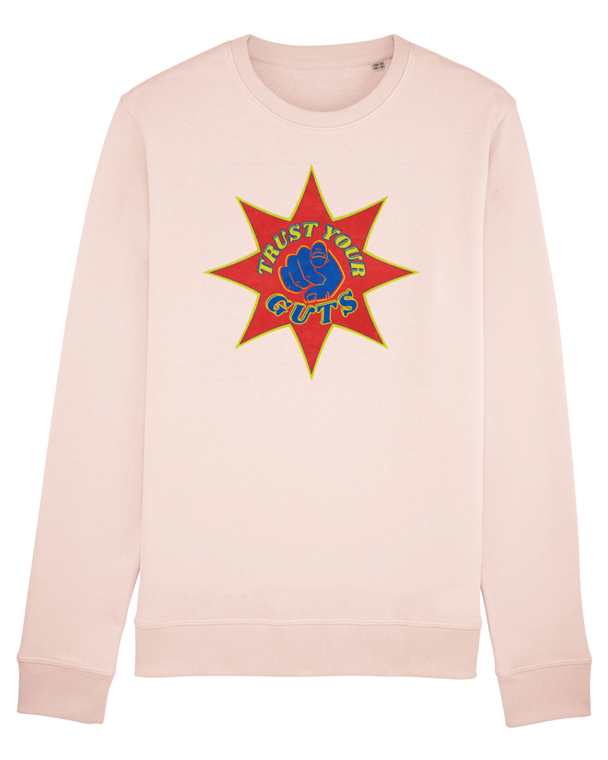 Bluză mânecă lungă Unisex Rise Candy Pink