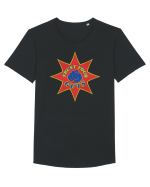 Pop Art  Tricou mânecă scurtă guler larg Bărbat Skater