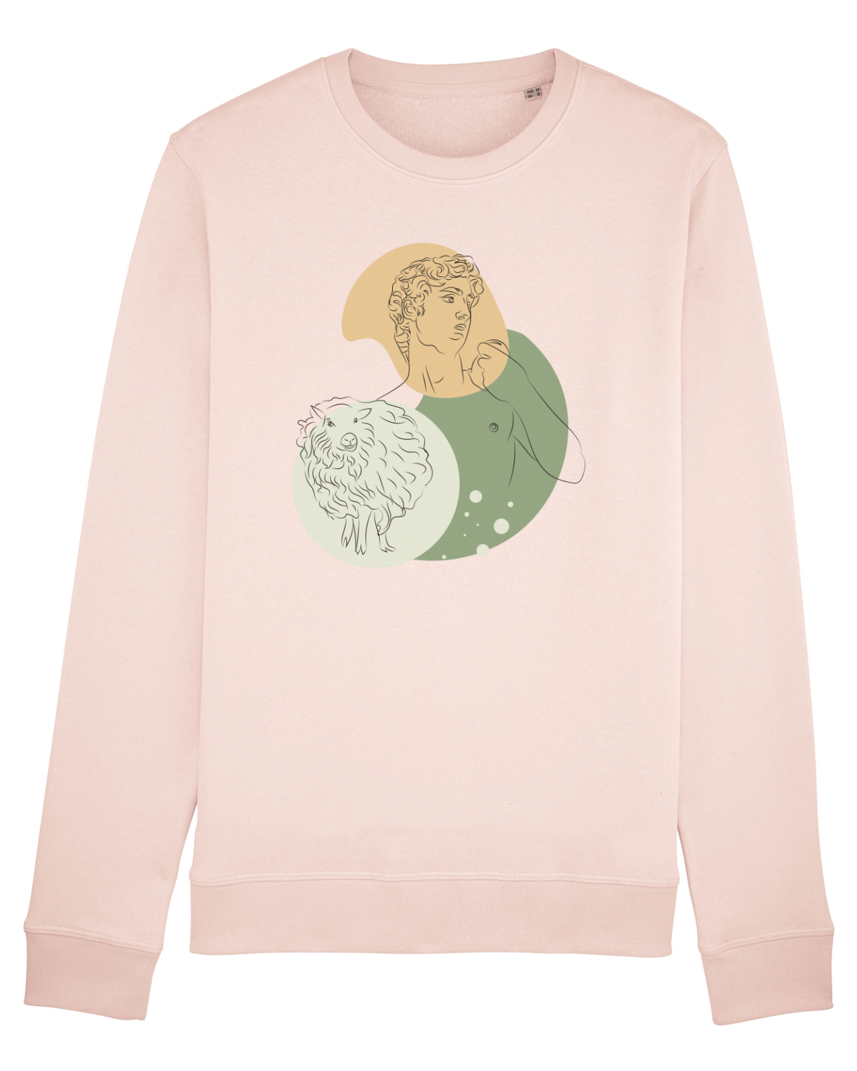 Bluză mânecă lungă Unisex Rise Candy Pink