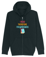 READING BOOKS Hanorac cu fermoar Unisex Connector