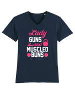FITNESS Tricou mânecă scurtă guler V Bărbat Presenter