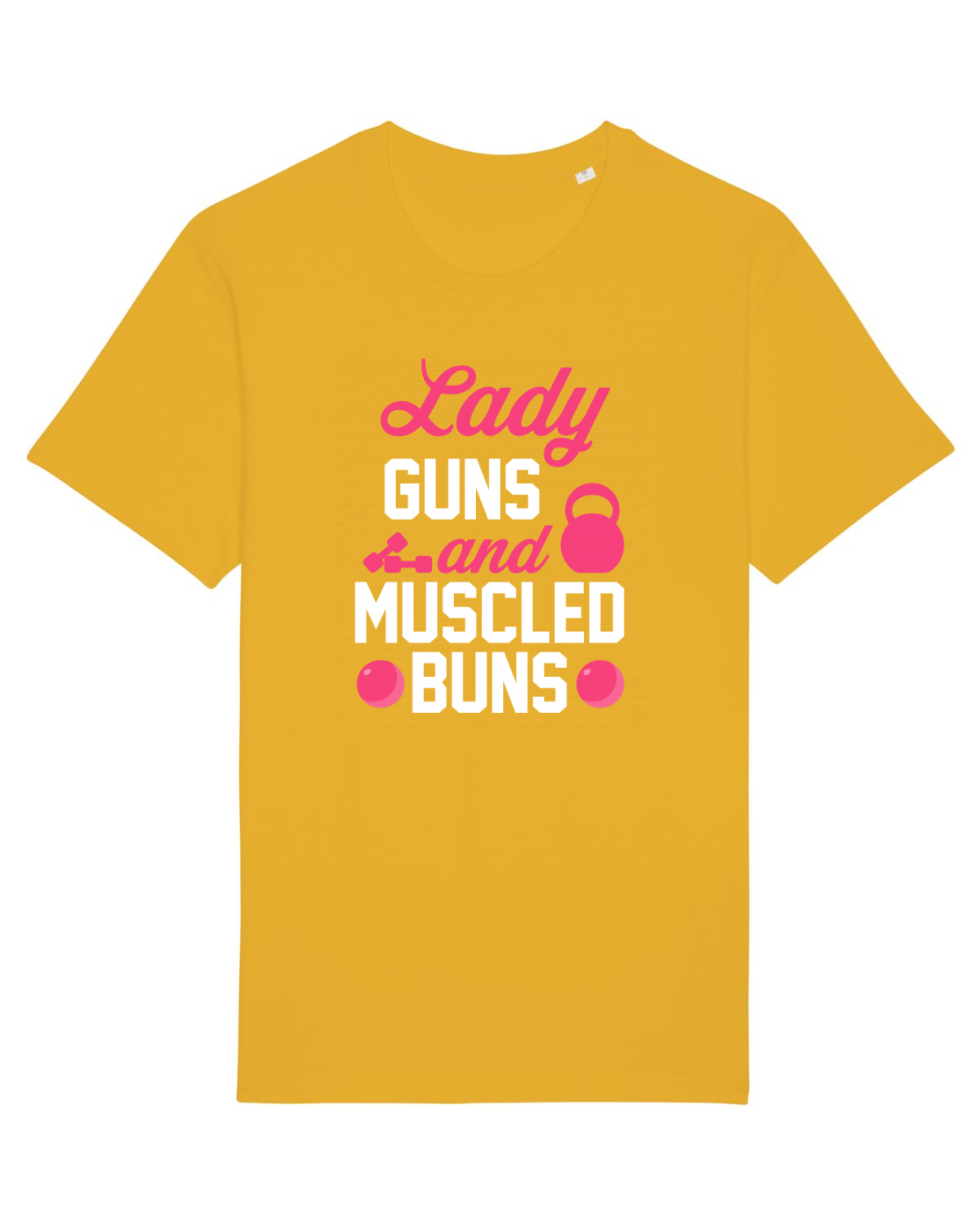 Tricou mânecă scurtă Unisex Rocker Spectra Yellow