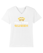 QUEEN  Tricou mânecă scurtă guler V Bărbat Presenter