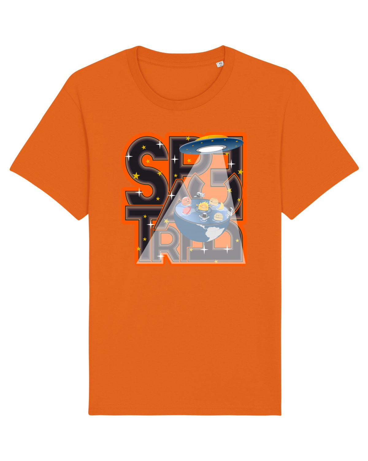 Tricou mânecă scurtă Unisex Rocker Bright Orange