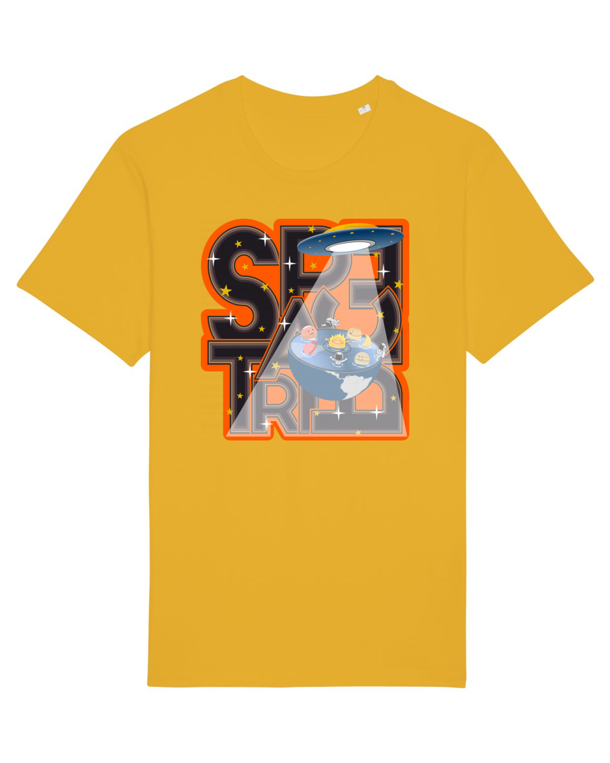Tricou mânecă scurtă Unisex Rocker Spectra Yellow
