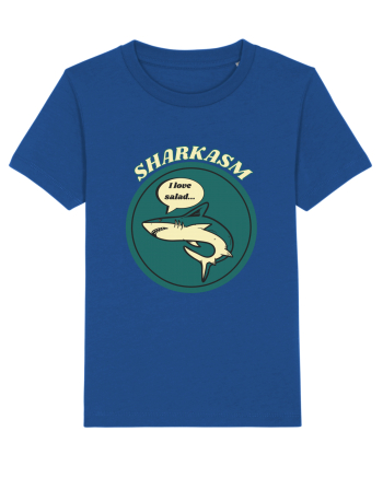 Sharkasm Funny Shark Pun Majorelle Blue