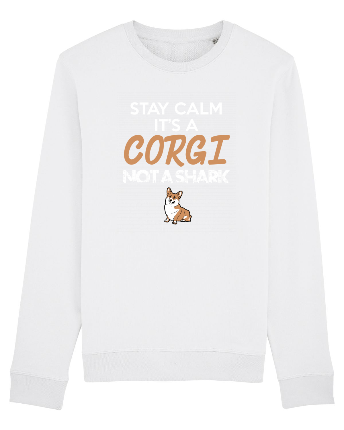 Bluză mânecă lungă Unisex Rise White