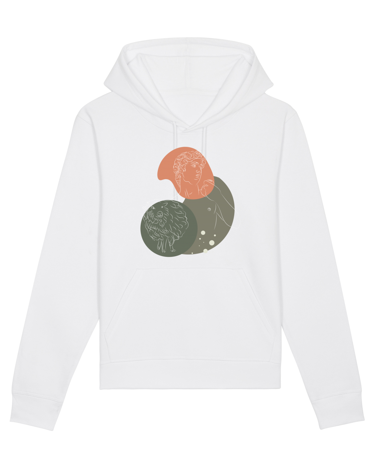 Hanorac Unisex Drummer White