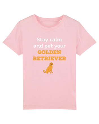 GOLDEN RETRIEVER Cotton Pink