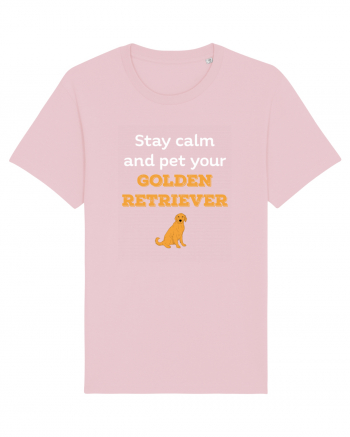 GOLDEN RETRIEVER Cotton Pink