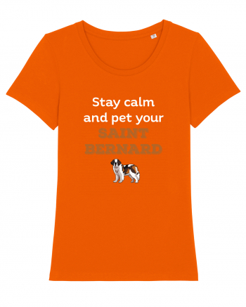 SAINT BERNARD Bright Orange