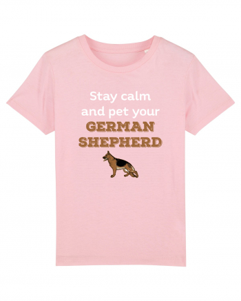 GERMAN SHEPHERD Cotton Pink