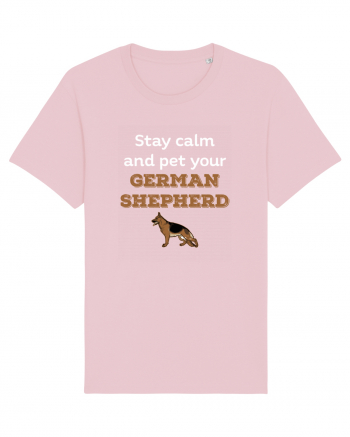 GERMAN SHEPHERD Cotton Pink