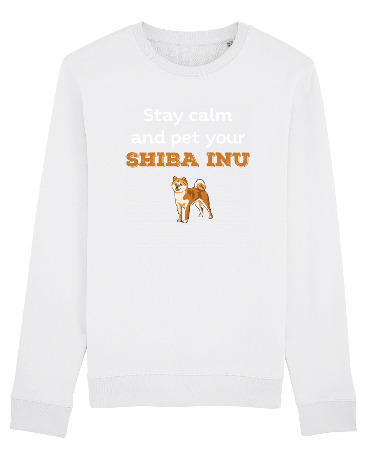Bluză mânecă lungă Unisex Rise White