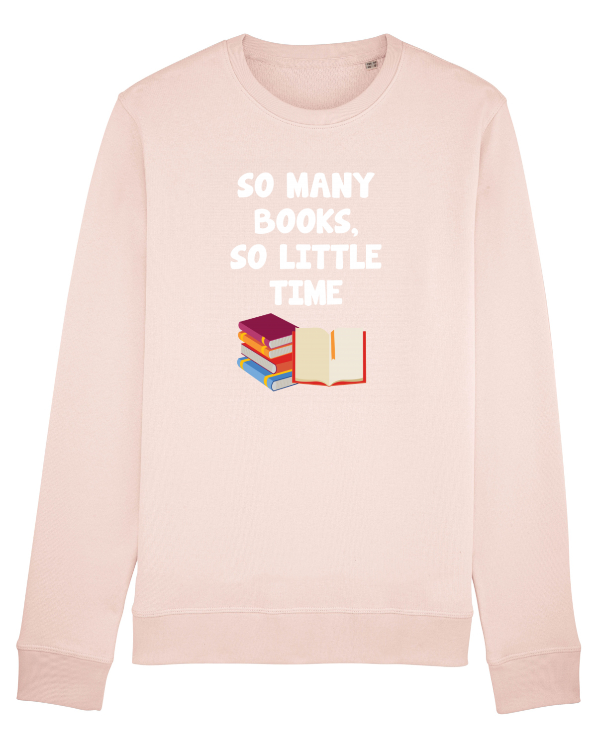 Bluză mânecă lungă Unisex Rise Candy Pink