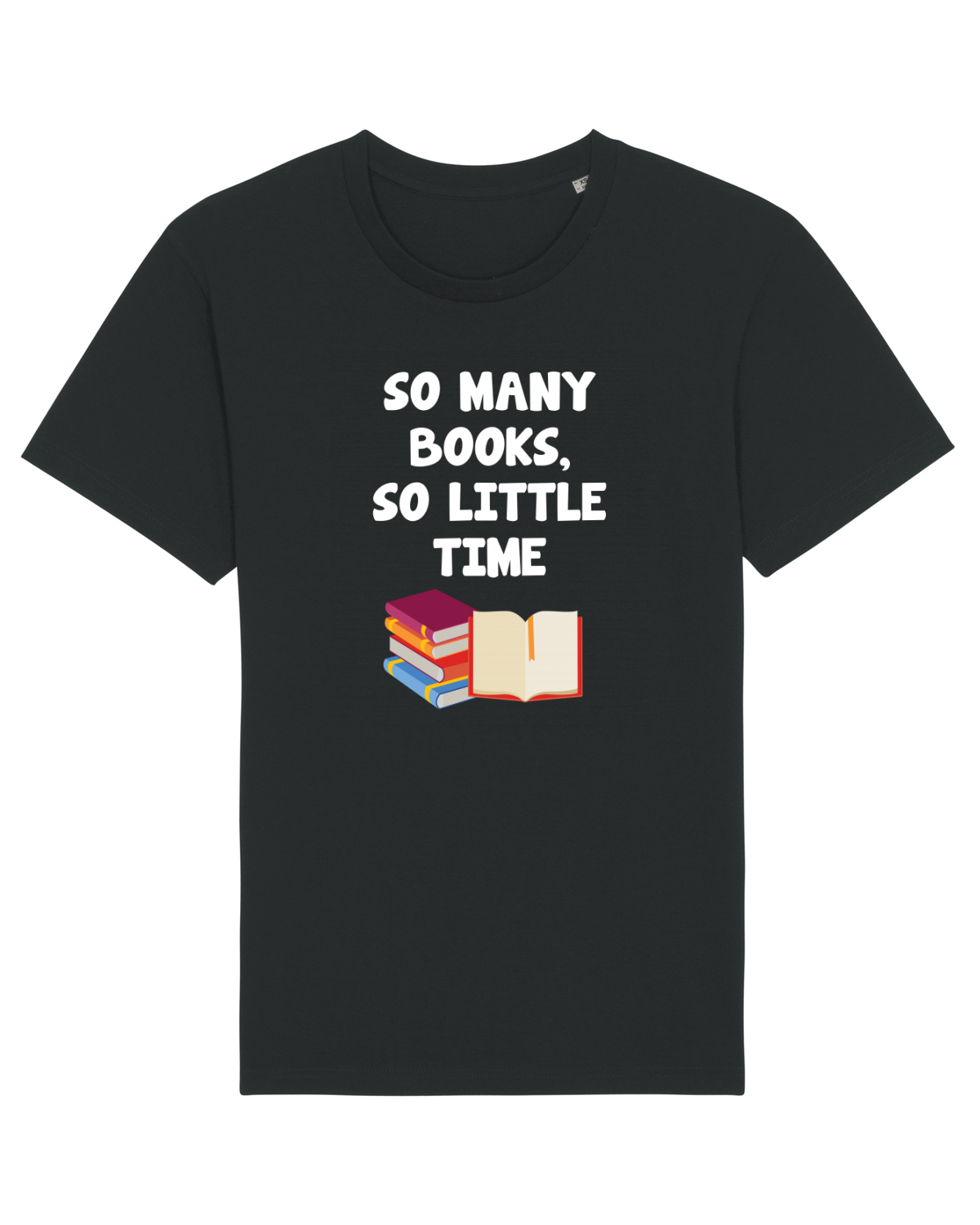 Tricou mânecă scurtă Unisex Rocker Black
