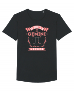 GEMINI Tricou mânecă scurtă guler larg Bărbat Skater