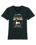 JACK RUSSELL Tricou mânecă scurtă guler V Bărbat Presenter