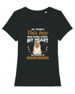 BULLDOG Tricou mânecă scurtă guler larg fitted Damă Expresser