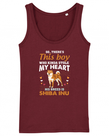 SHIBA INU Burgundy