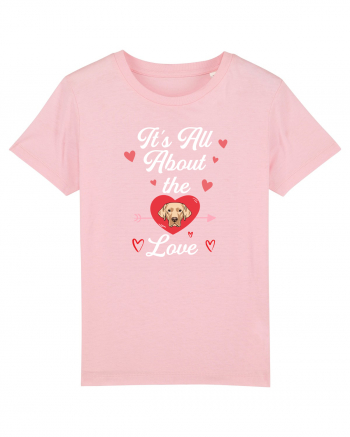 GOLDEN RETRIEVER Cotton Pink