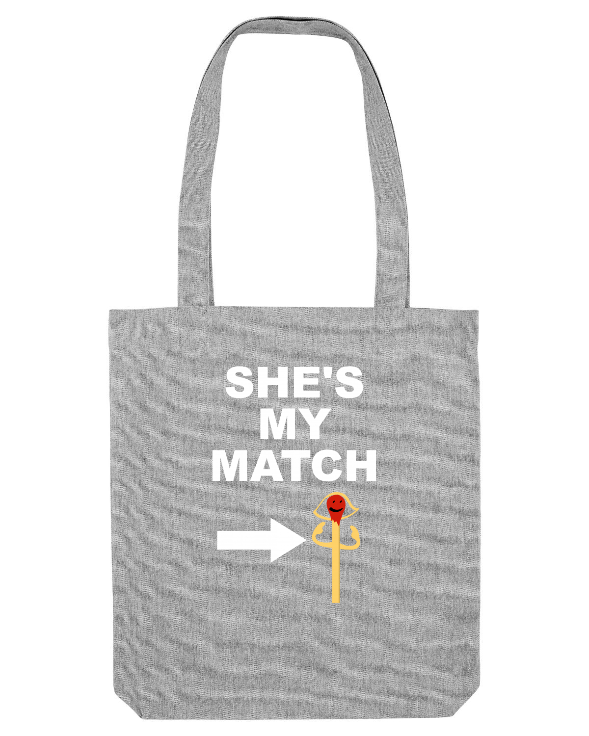 Sacoșă textilă Heather Grey