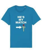 MATCH Tricou mânecă scurtă Unisex Rocker