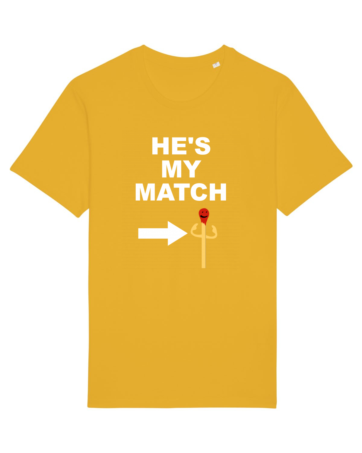 Tricou mânecă scurtă Unisex Rocker Spectra Yellow